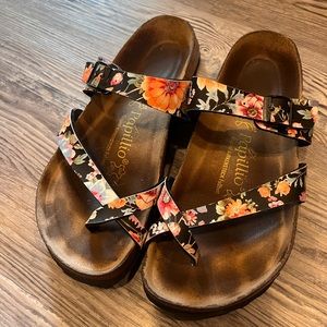 Papillo floral Birkenstock sandals 41